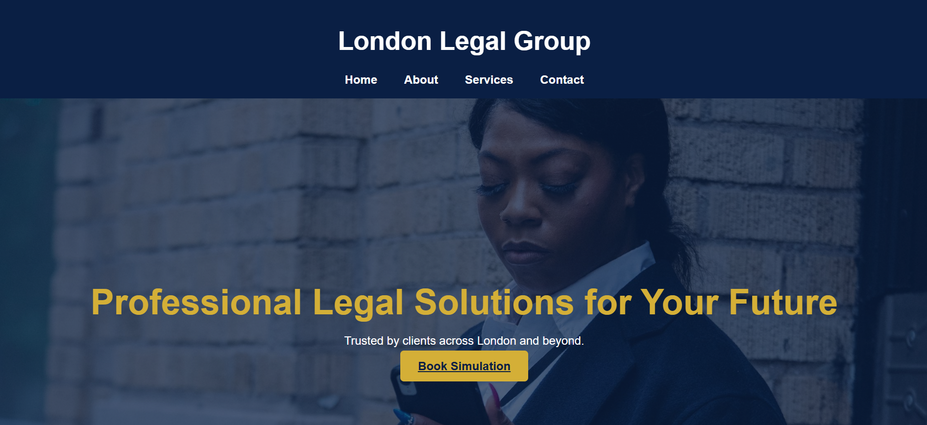 Law Firm Website Preview